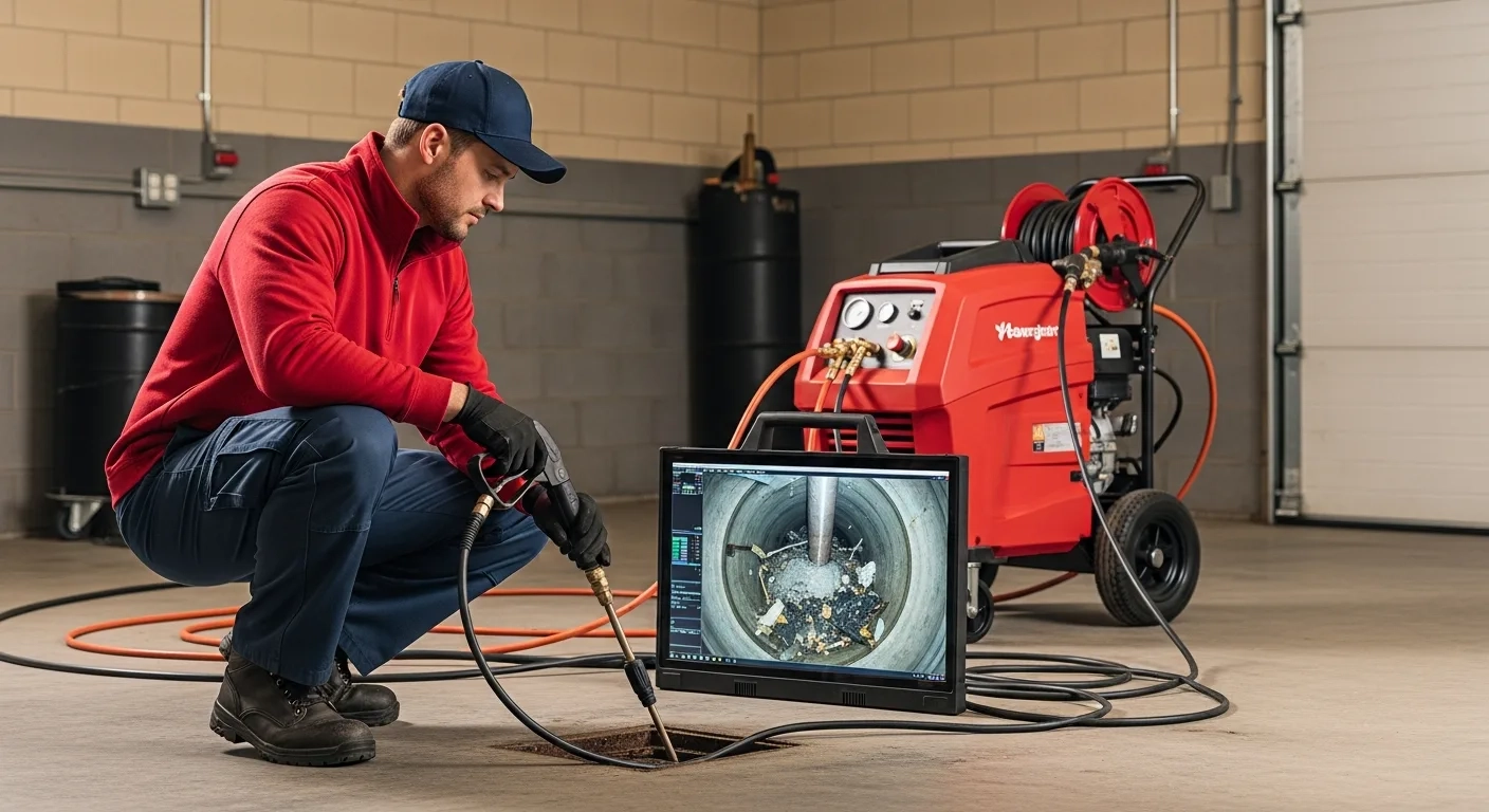 Canalisation Bouchée